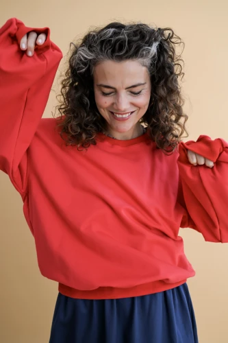 Bawełniana bluza Oregano in Red