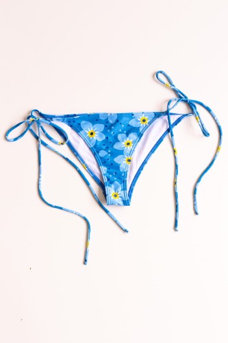 Dół od kostiumu w kwiaty BIKINI IN FORGET-ME-NOT